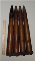 WW2 Bofors Projectiles on Clip