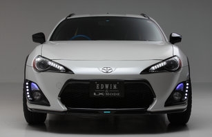 LX-Mode Toyota 86 Front Lip Spoiler (Carbon)
