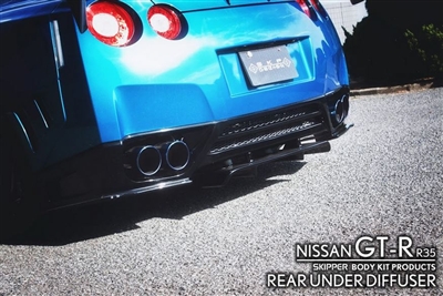 Skipper Rear Under Diffuser GT-R (Carbon)