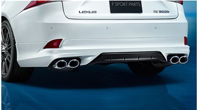 Modellista IS F Sport Rear Diffuser and Exhaust