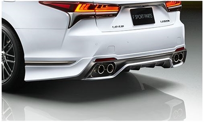 TRD LS 500 F Sport Rear Exhaust