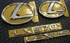 Lexus LX 570 Emblem Set