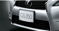 Lexus GS Plating Number Frame