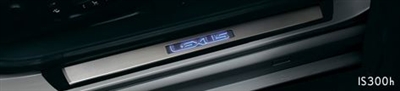 Lexus IS 300h Blue LED Illuminated Scuff