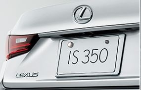 Lexus IS License Frame Set