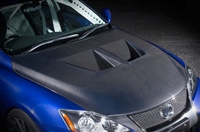 NOVEL Lexus ISF Bonnet Hood Carbon Fiber