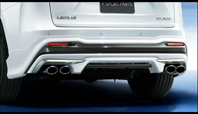 Modellista NX F Sport Rear Diffuser and tail pipe finisher