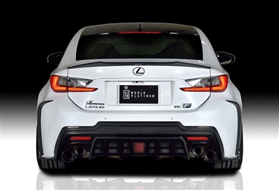 ROWEN RC F Rear Bumper Diffuser Carbon