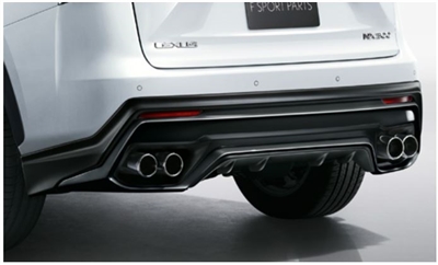 TRD RX F Sport Rear Exhaust