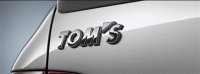 TOM'S Japan Rear Emblem Chrome