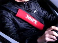 TOM'S Japan Seat Belt Shoulder Pad Set