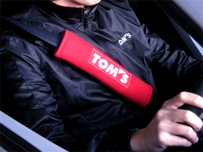 TOM'S Japan Seat Belt Shoulder Pad Set