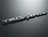 TRD Sportivo Rear Emblem Chrome