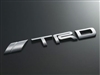 TRD Japan Rear Emblem Chrome