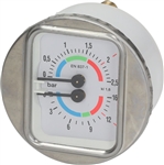 BRASILIA PRESSURE GAUGE DUAL