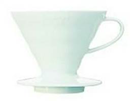 HARIO COFFEE DRIPPER V60 02 CERAMIC WHITE