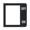 MARZOCCO - GROUP ON/OFF ROCKER SWITCH PLAQUE