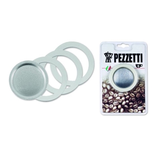 PEZZETTI ITALEXPRESS ALUMINIUM - 6 CUP FILTER AND SEALS KIT