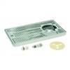 HI QUALITY S/STEEL SURFACE MOUNT RINSER TRAY 300x180x30MM