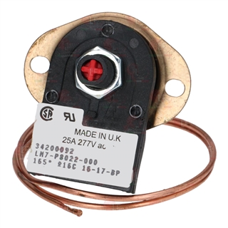 PROMAC - TWO-POLE THERMOSTAT 165Â°C