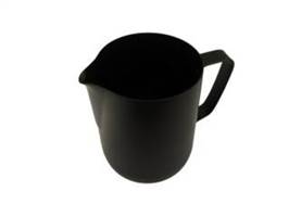 FOAMING JUG   0.35 LTR TEFLON FOAMING JUG   BLACK