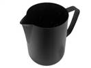 FOAMING JUG   1.5 LITRE TEFLON FOAMING JUG   BLACK