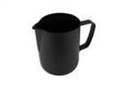 FOAMING JUG   0.6 LITRE TEFLON FOAMING JUG   BLACK