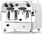FRACINO CONTEMPO 2 GROUP FULLY AUTOMATIC DUEL FUEL ESPRESSO COFFEE MACHINE