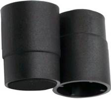 UNIVERSAL BLACK PLASTIC FOOT EXTENSION 76MM