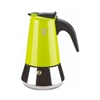 PEZZETTI STEELEXPRESS MOKA POT - 4 CUP GREEN