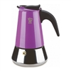 PEZZETTI STEELEXPRESS MOKA POT - 6 CUP LILAC