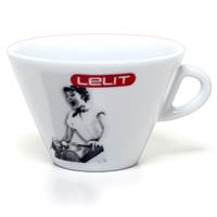Lelit 270cc porcelain espresso cup with saucer, 6 pcs  PN: PL303
