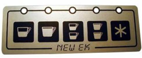 La SPAZIALE   NEW EK TOUCHPANEL STICKER   ORIGINAL    PN: SP3261