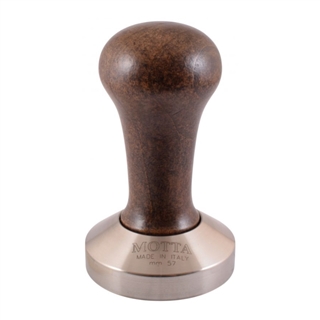 TA28016 - MOTTA WOODEN COFFEE TAMPER - FLAT BASE 57MM