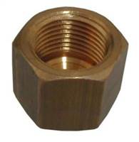 FEMALE FLARED PIPE NUT   3/8" BSP NUT FOR 10MM PIPE