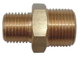 UNEQUAL STRAIGHT   1/4M X 3/8M BRASS FITTING