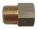 UNEQUAL STRAIGHT   1/4F X 3/8M BRASS FITTING