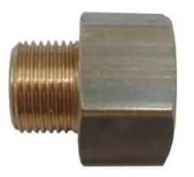 FEMALE TO MAIL FITTING   1/2F X 3/8M BRASS FITTING