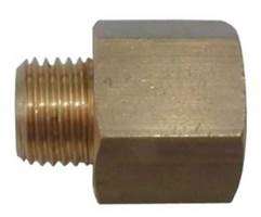 FEMALE TO MAIL FITTING   3/8F X 1/4M BRASS FITTING