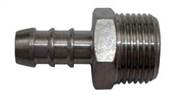 GAS FITTING   3/8" BSP X 8MM BARBED