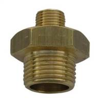 UNEQUAL STRAIGHT   3/8M X 1/8M BRASS FITTING