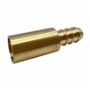 HOSE FITTINGS   BRASS STANDPIPE 10MM BARB X 15MM