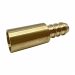 HOSE FITTINGS   BRASS STANDPIPE 10MM BARB X 15MM