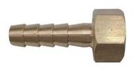 HOSE FITTINGS   3/8" BSP NUT WITH 10MM BARBED PIPE STEM