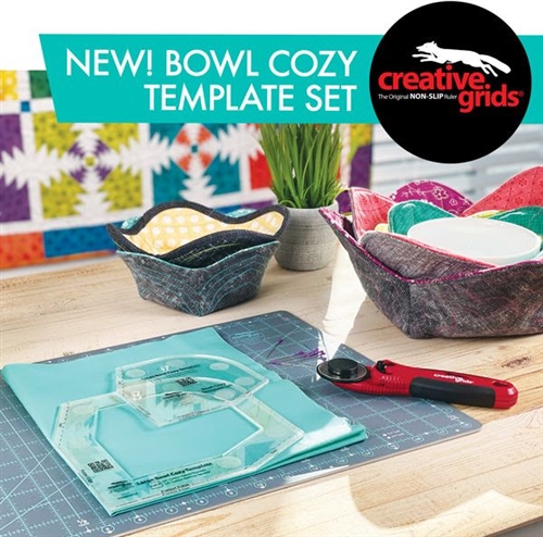 Microwave Bowl Cozy Templates And Full Color Instructions. Set Of