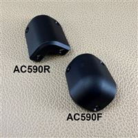 Black plastic amp corners with screws