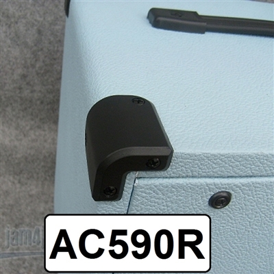 matte black corners rear thumb