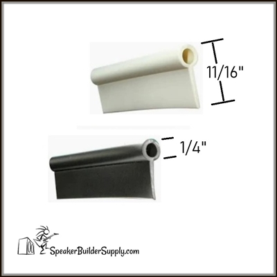 vinyl welt in black or white