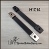 Rubber strap handles with metal insert