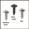 Truss head corner screws